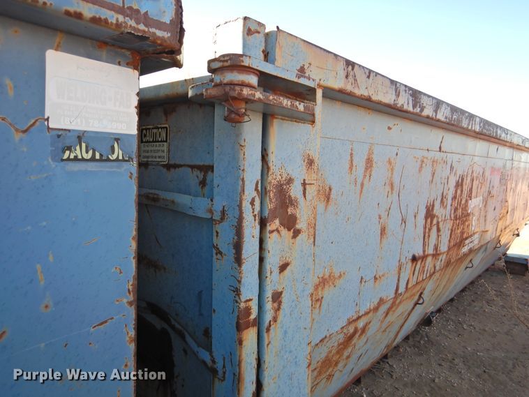 image for item DG1550 Rocky Mountain Welding Fab roll-off container