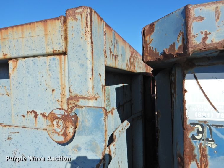 image for item DG1550 Rocky Mountain Welding Fab roll-off container