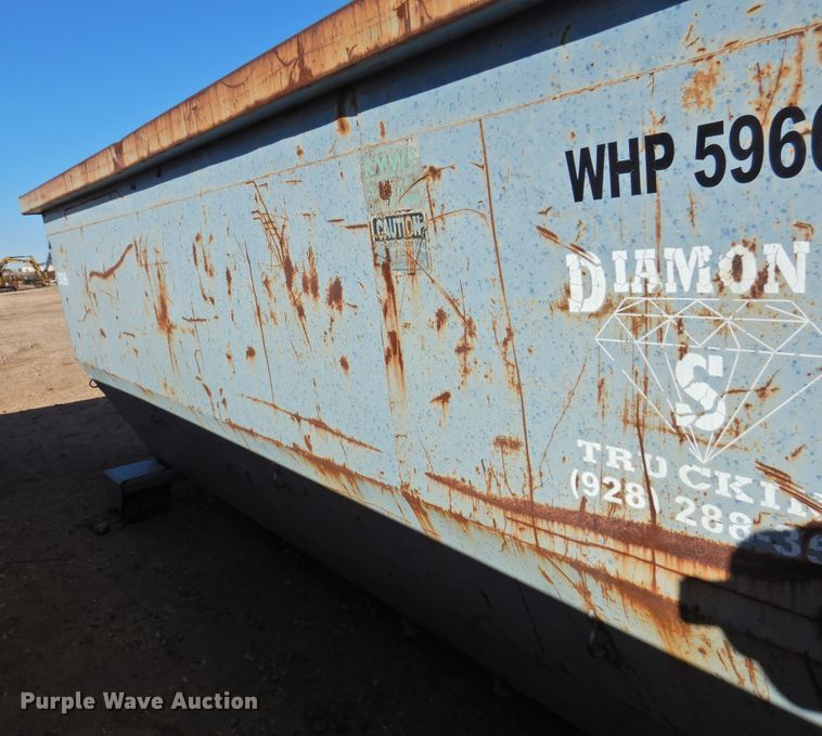 image for item DG1550 Rocky Mountain Welding Fab roll-off container