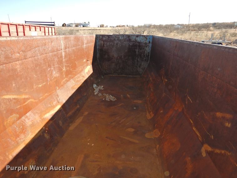 image for item DG1550 Rocky Mountain Welding Fab roll-off container