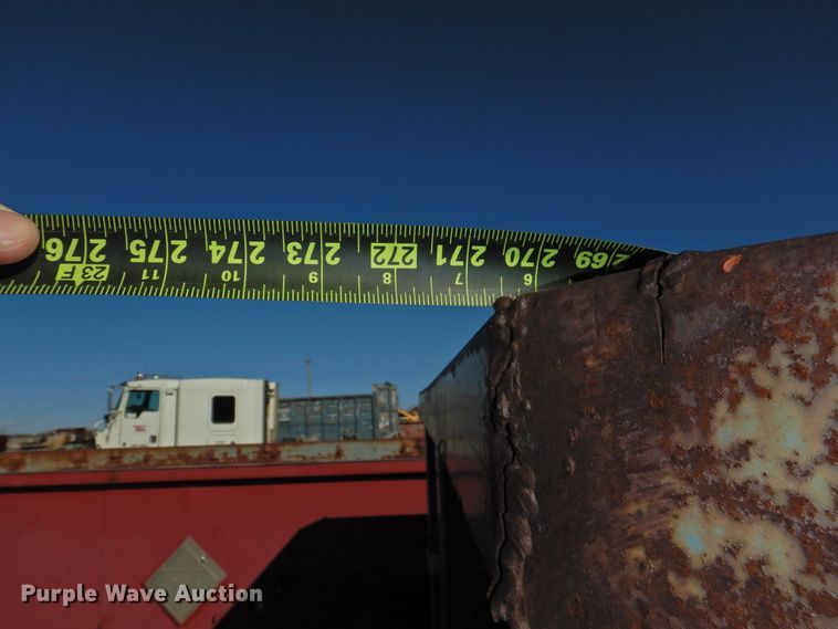 image for item DG1550 Rocky Mountain Welding Fab roll-off container