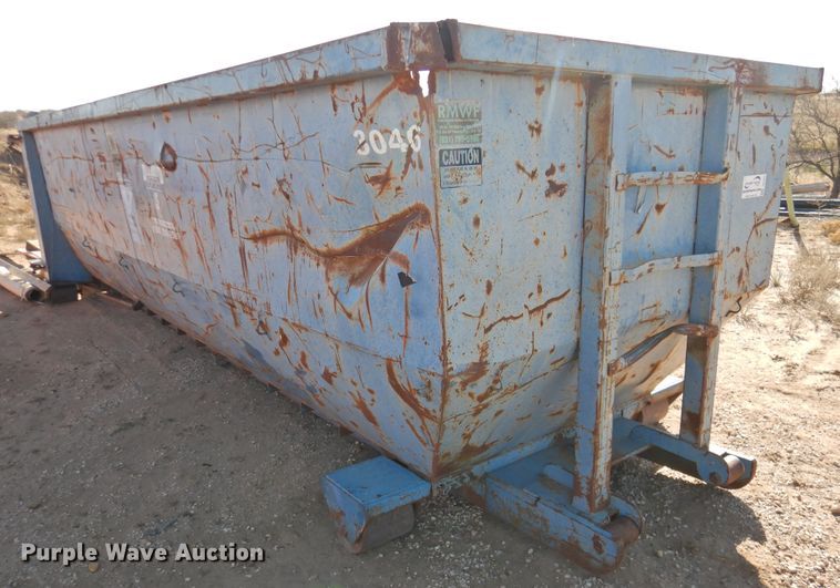 image for item DG1551 Rocky Mountain Welding Fab roll-off container