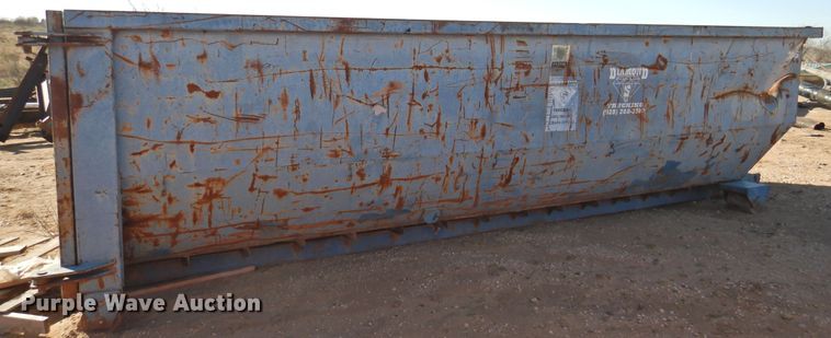 image for item DG1551 Rocky Mountain Welding Fab roll-off container