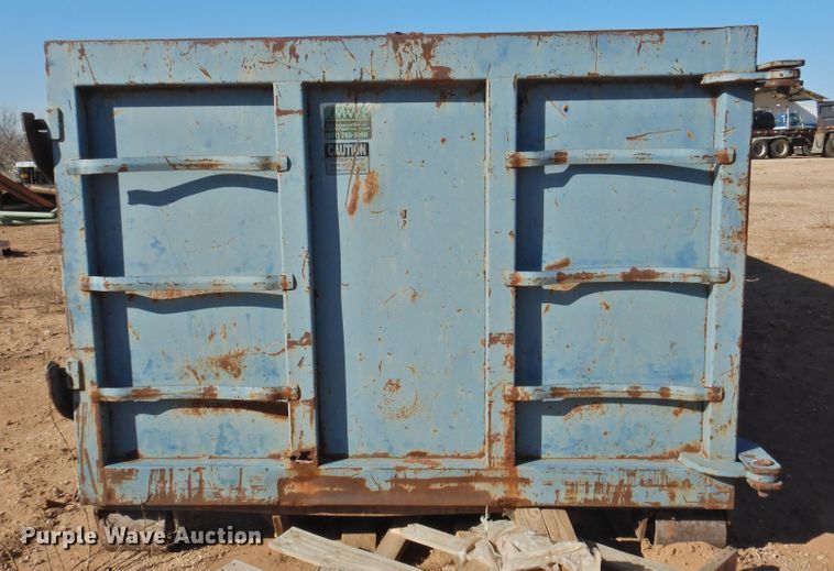 image for item DG1551 Rocky Mountain Welding Fab roll-off container