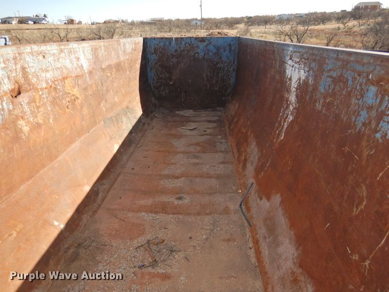 image for item DG1551 Rocky Mountain Welding Fab roll-off container