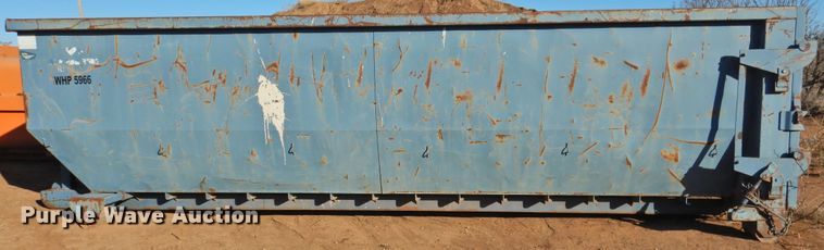 image for item DG1561 Rocky Mountain Welding Fab roll-off container