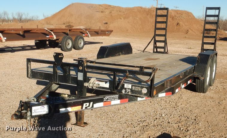 image for item DG1563 2016 PJ CC2 equipment trailer