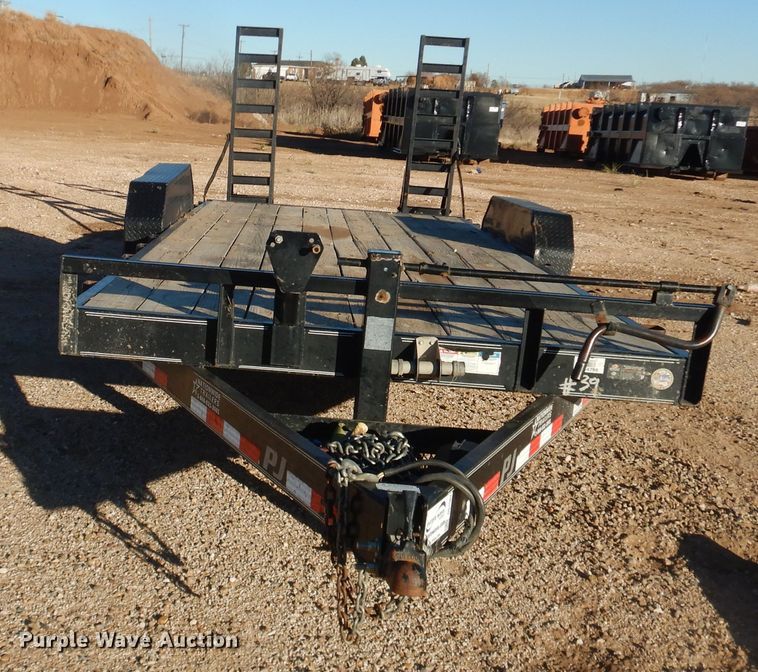 image for item DG1563 2016 PJ CC2 equipment trailer