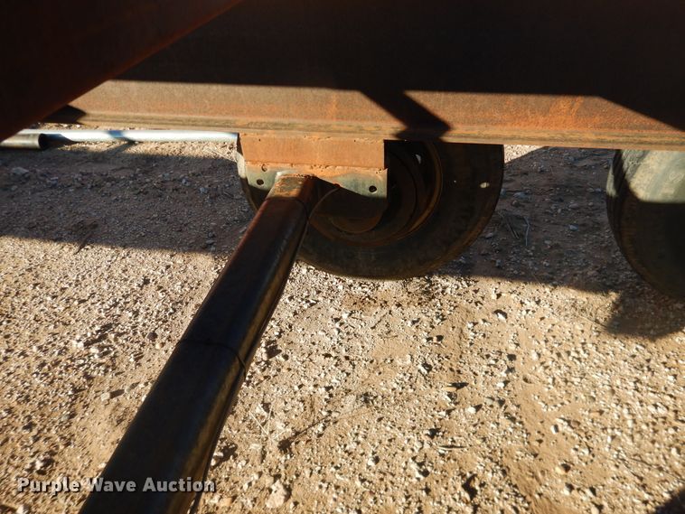 image for item DG1564 2015 shop built pipe trailer