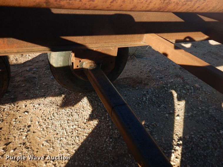 image for item DG1564 2015 shop built pipe trailer