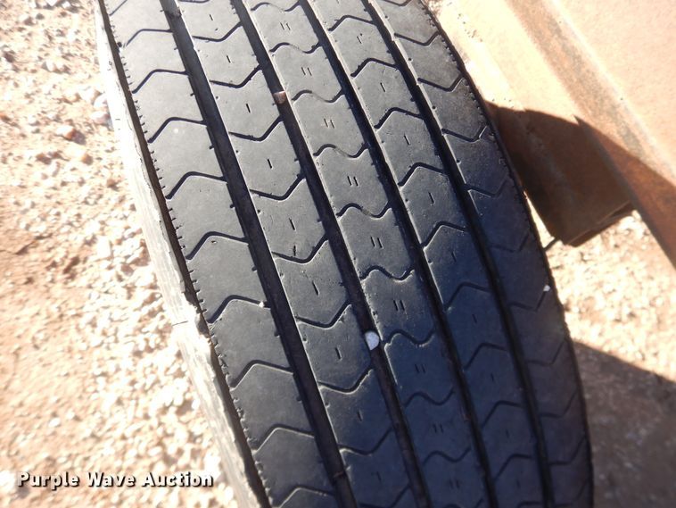 image for item DG1564 2015 shop built pipe trailer