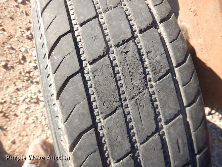 image for item DG1564 2015 shop built pipe trailer