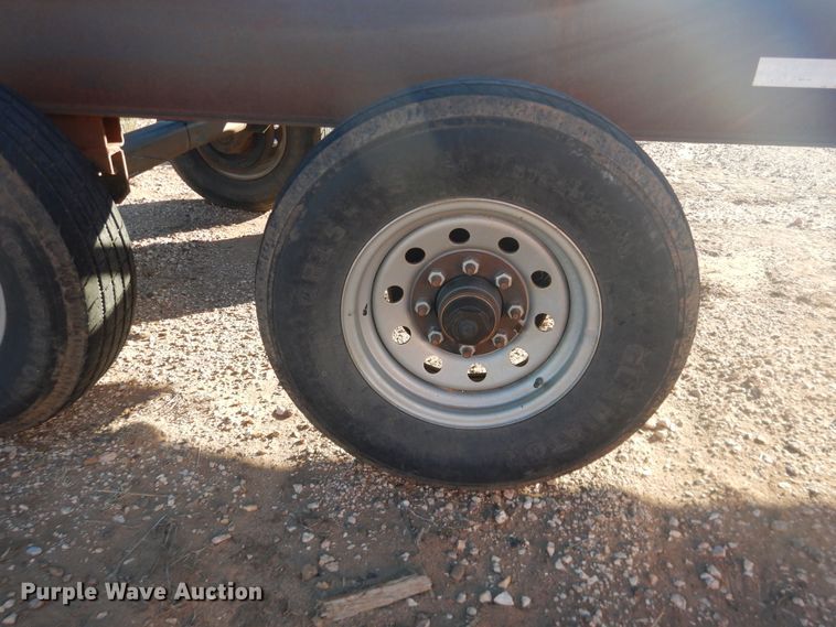 image for item DG1564 2015 shop built pipe trailer