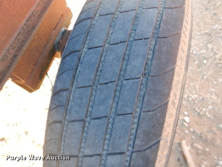 image for item DG1564 2015 shop built pipe trailer