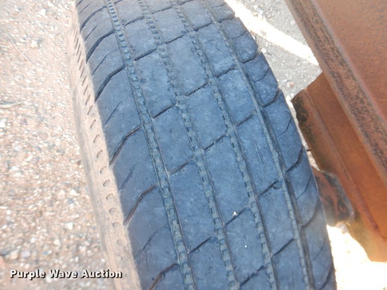 image for item DG1564 2015 shop built pipe trailer