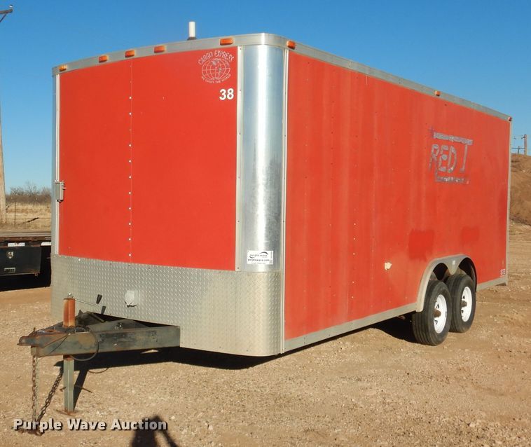 image for item DG1565 1999 J&L Cargo Express enclosed cargo trailer
