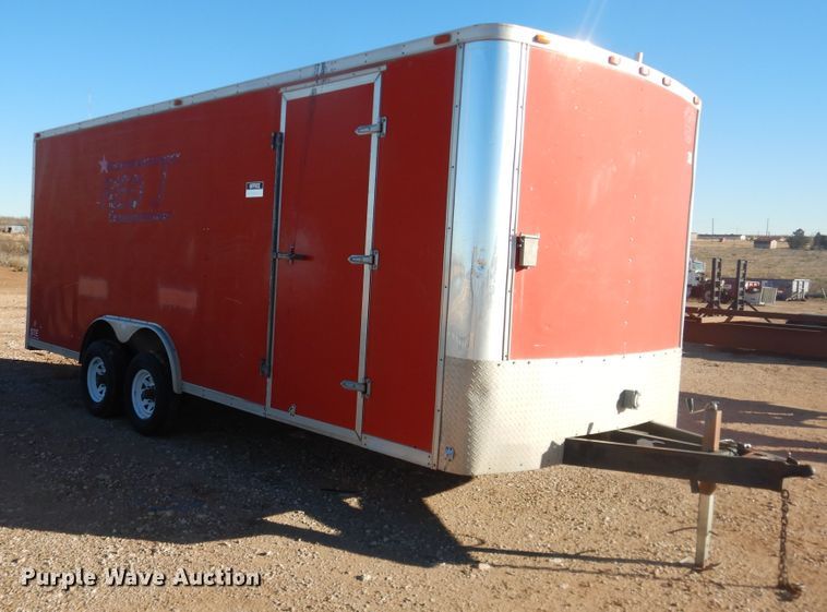 image for item DG1565 1999 J&L Cargo Express enclosed cargo trailer