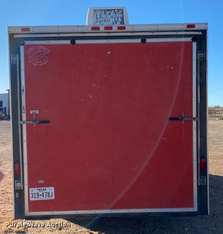 image for item DG1565 1999 J&L Cargo Express enclosed cargo trailer