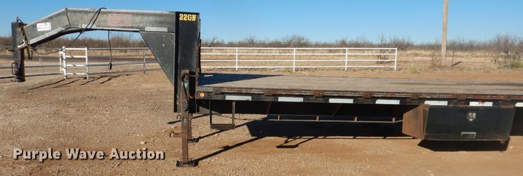 image for item DG1566 2006 Big-Tex 22GN equipment trailer