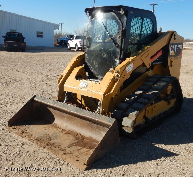 image for item DG1570 2016 Caterpillar 279D  tracked skid steer loader