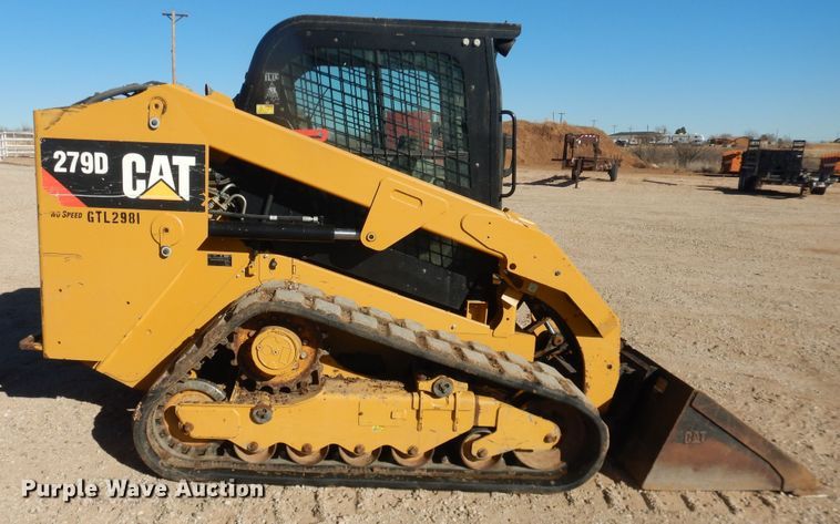 image for item DG1570 2016 Caterpillar 279D  tracked skid steer loader