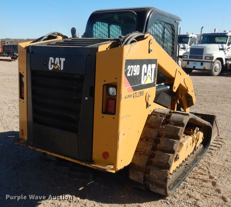 image for item DG1570 2016 Caterpillar 279D  tracked skid steer loader