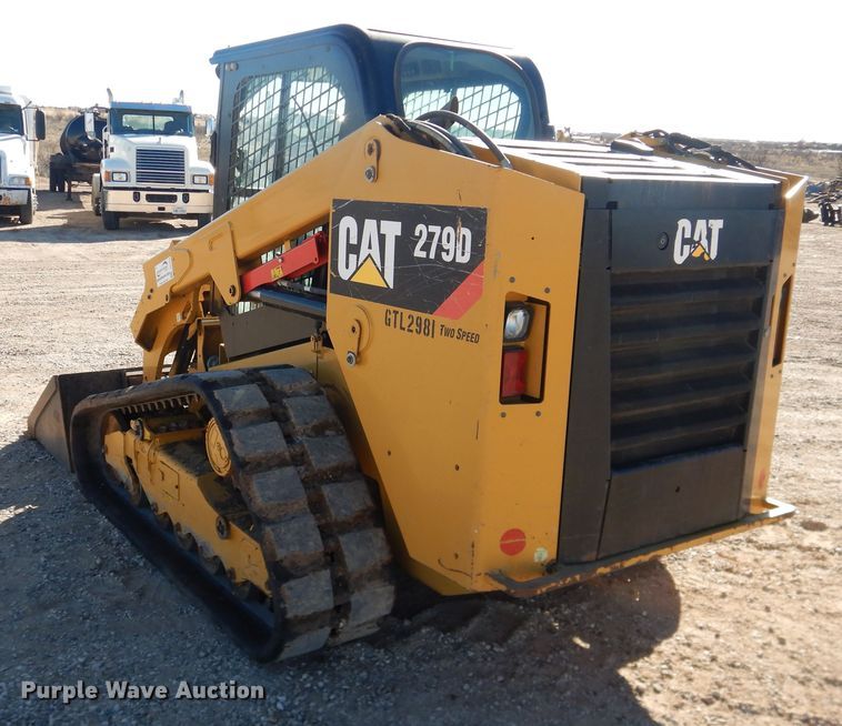 image for item DG1570 2016 Caterpillar 279D  tracked skid steer loader