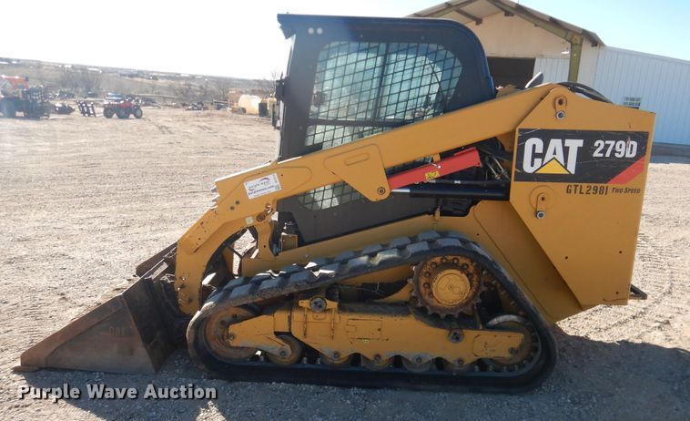 image for item DG1570 2016 Caterpillar 279D  tracked skid steer loader