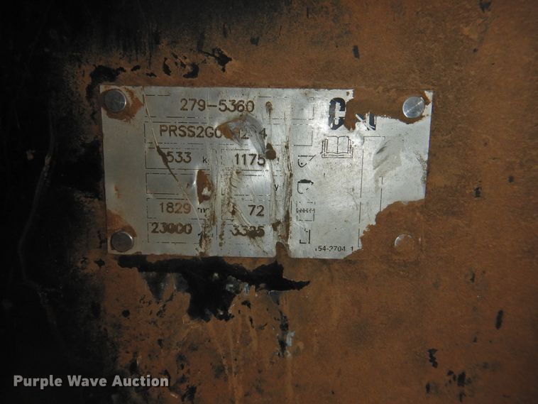 image for item DG1573 Caterpillar skid steer grapple bucket