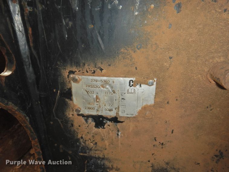 image for item DG1573 Caterpillar skid steer grapple bucket