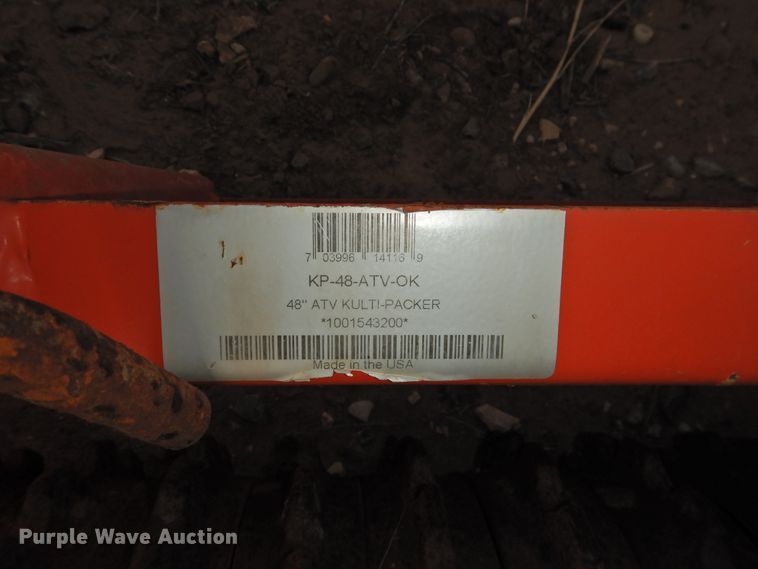 image for item DG1576 King Kutter KP-48-ATV-OK cultipacker