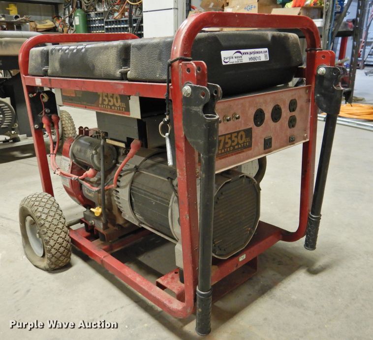 image for item HN9010 Generac 7550EXL  generator