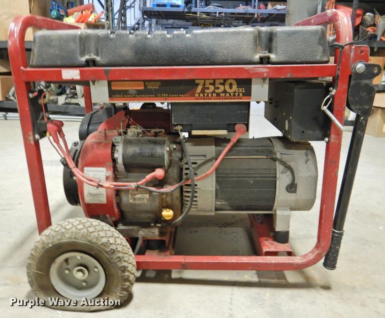 image for item HN9010 Generac 7550EXL  generator