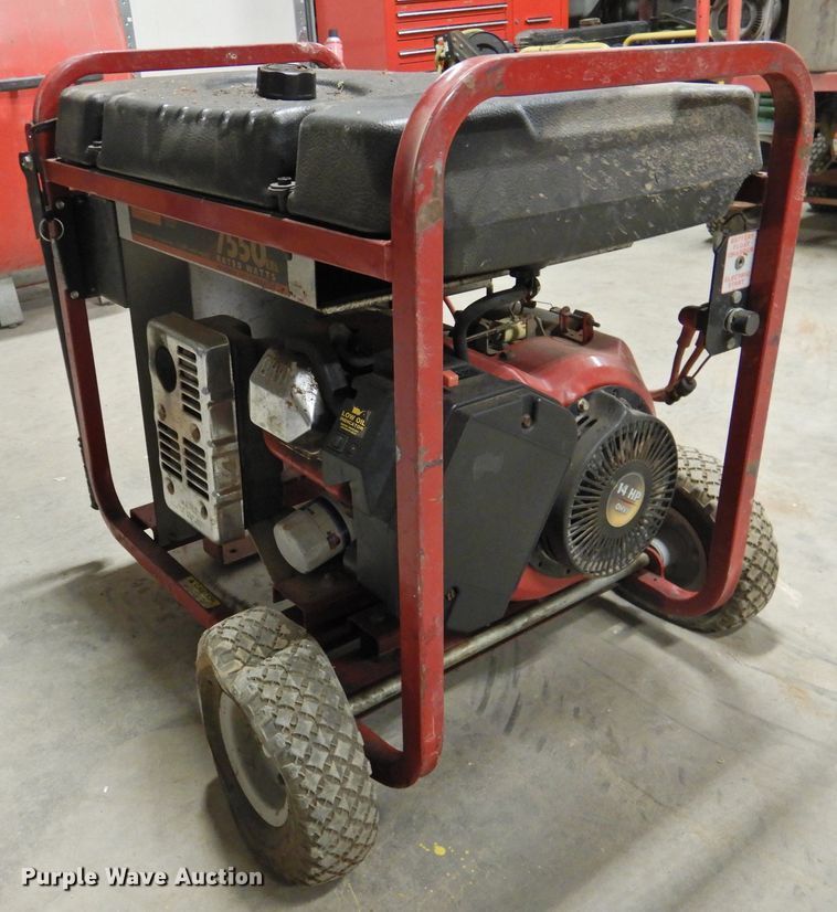 image for item HN9010 Generac 7550EXL  generator