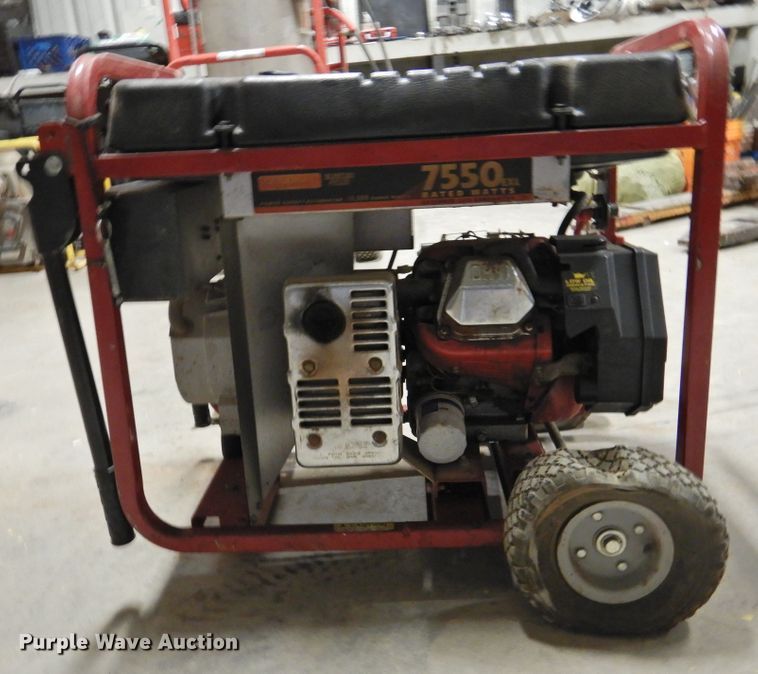 image for item HN9010 Generac 7550EXL  generator