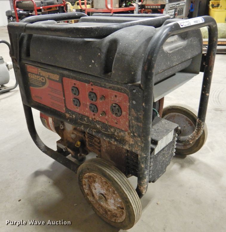 image for item HN9013 Coleman Powermate 6250  generator