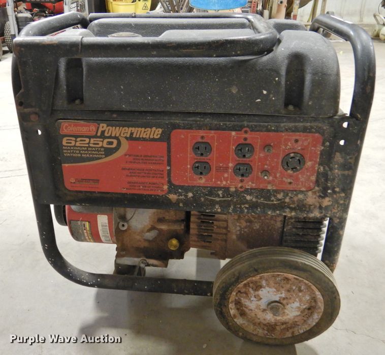 image for item HN9013 Coleman Powermate 6250  generator