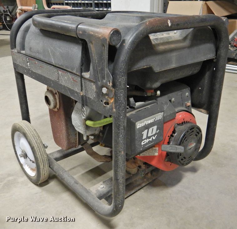 image for item HN9013 Coleman Powermate 6250  generator