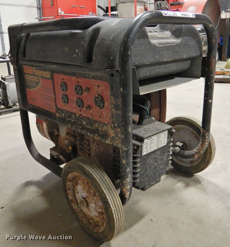 image for item HN9013 Coleman Powermate 6250  generator