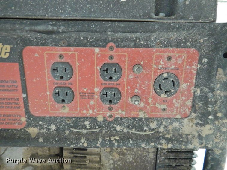 image for item HN9013 Coleman Powermate 6250  generator