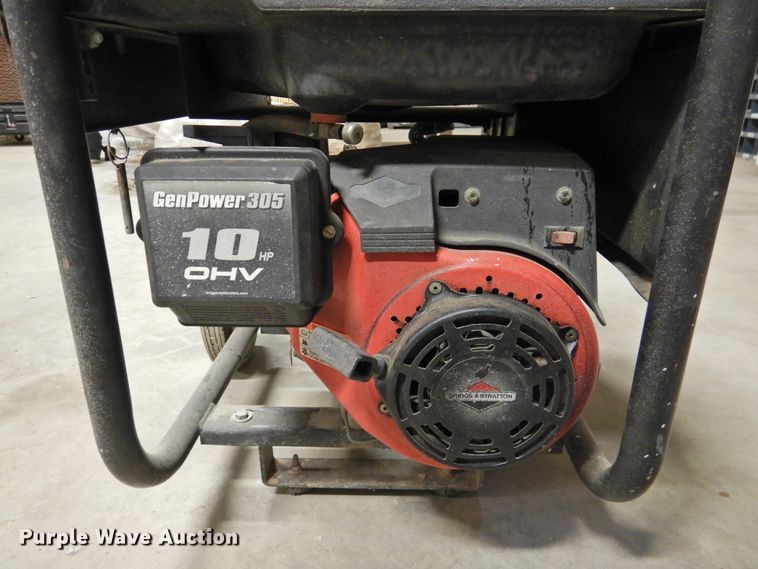 image for item HN9013 Coleman Powermate 6250  generator