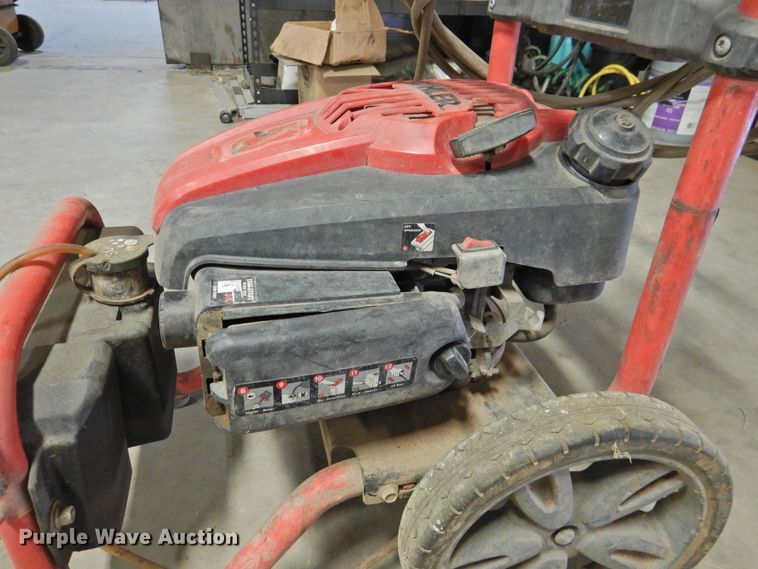 Husky HU80709 pressure washer in Amarillo, TX Item HN9015 sold