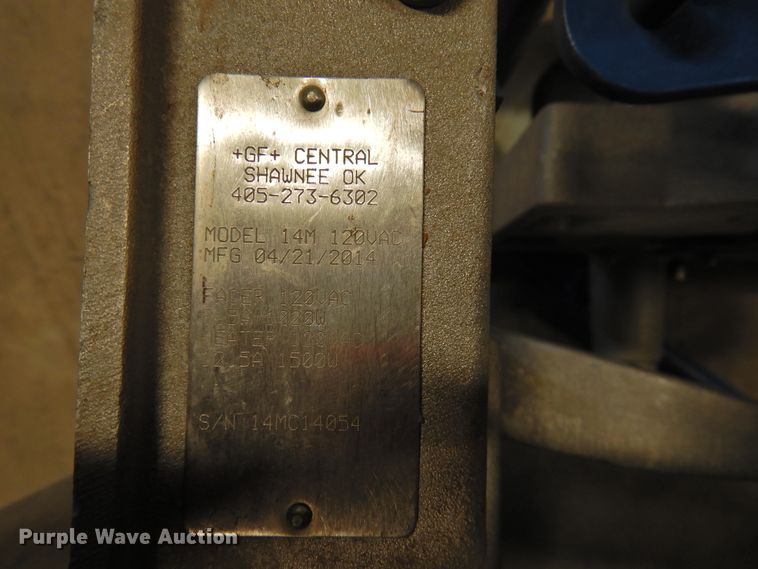 image for item HN9034 GF Central 14M pipe fusion machine