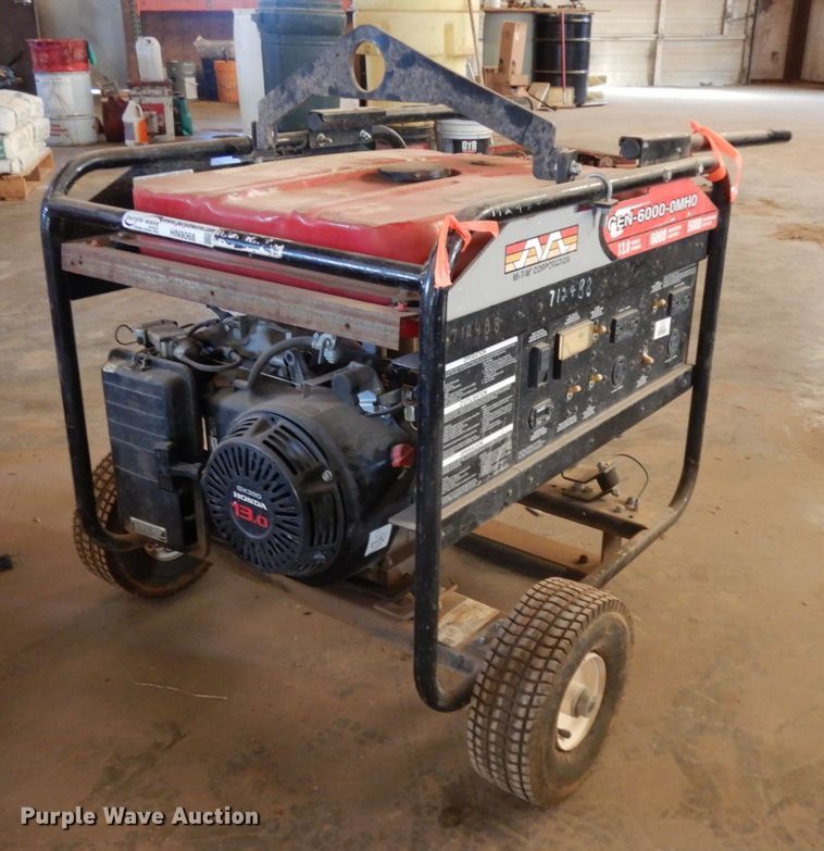 MiTM GEN6000OMHO generator in Midland, TX Item HN9068 sold