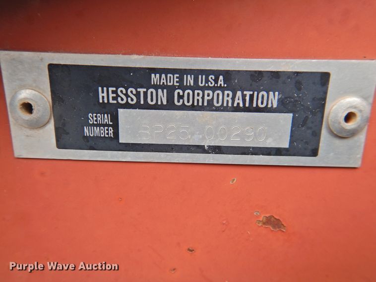 image for item DG1616 Hesston BP25  bale processor