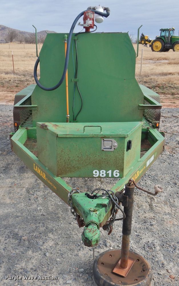 image for item DG1617 2012 Lamar fuel trailer