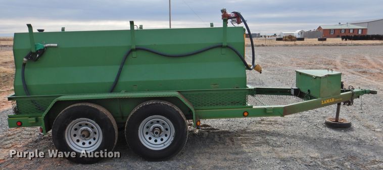image for item DG1617 2012 Lamar fuel trailer