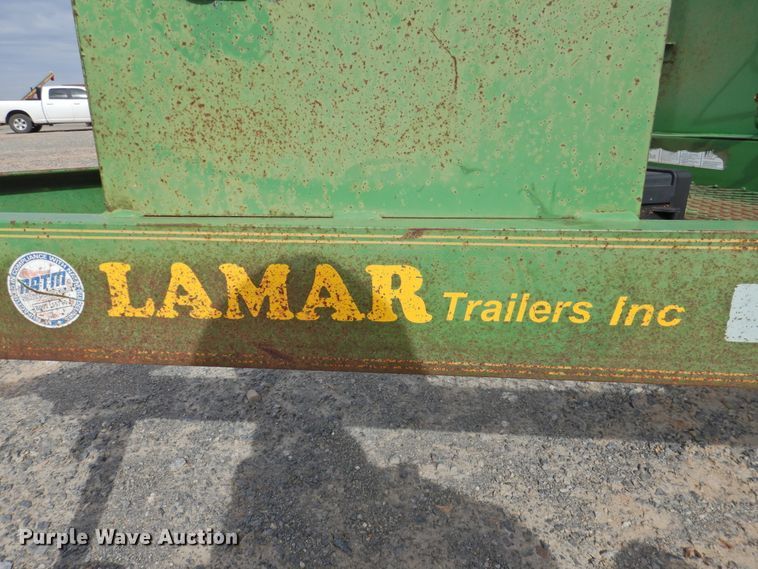image for item DG1617 2012 Lamar fuel trailer