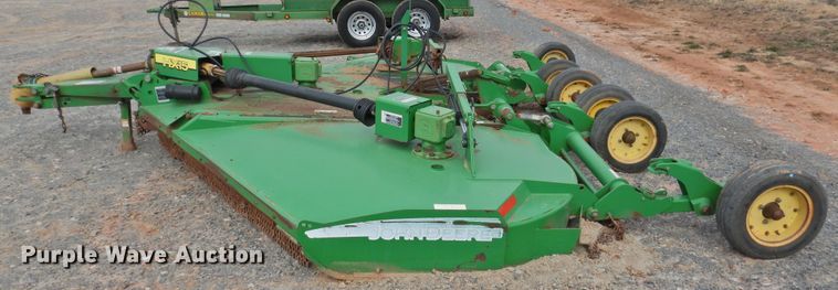 image for item DG1618 John Deere HX15  batwing rotary mower