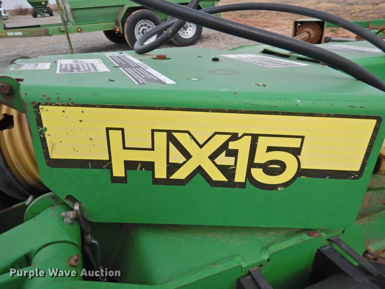 image for item DG1618 John Deere HX15  batwing rotary mower